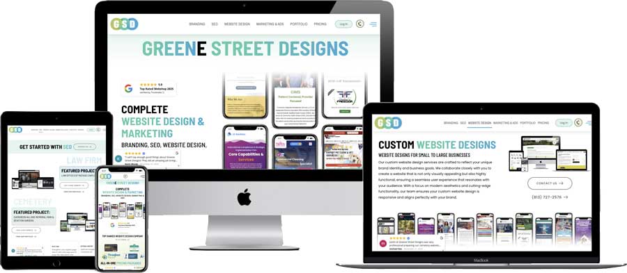 Greene Street Designs - Top Ranked Website Design Agency in Columbia sC